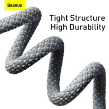 Кабель Baseus Dynamic Series Fast Charging Data Cable Type-C to Type-C 100W 20V 5A 1m Сірий