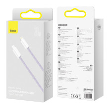 Кабель Baseus Dynamic Series Fast Charging Data Cable Type-C to Lightning PD 20W 1m Фіолетовий