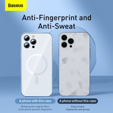 Чохол Baseus Crystal Magnetic Phone Case для iPhone 13 Pro 6.1" Прозорий