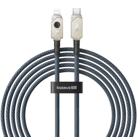 Кабель Baseus Unbreakable Series Fast Charging Data Cable Type-C to Lightning PD 20W 2m Серый