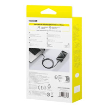 Кабель Baseus Discolor Series Fast Charging Data Cable Type-C to Type-C 100W 20V 5A 1m Черный
