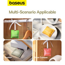Ароматизатор в машину Baseus Margaret Car Air Freshener з ароматом Rainbow Meadow Салатовий
