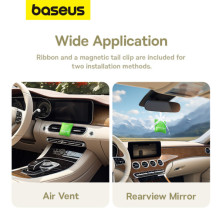 Ароматизатор в машину Baseus Margaret Car Air Freshener з ароматом Rainbow Meadow Салатовий