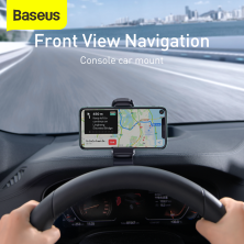 Автодержатель для телефона Baseus Big Mouth Pro Car на приборную панель Черный