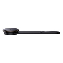 Бездротовий автомобільний зарядний пристрій Baseus C02 Pro Magnetic Wireless Charging Car Mount з технологією Qi 15W Чорний