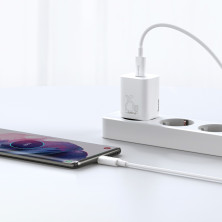 Сетевое зарядное устройство Baseus Super Si Quick Charger 1C QC3.0+PD3.0 25W Type-C 3A Белый