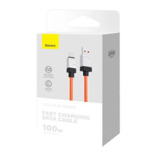 Кабель Baseus CoolPlay Series Fast Charging Data Cable USB to Type-C 100W 20V 5A 2m Помаранчевий