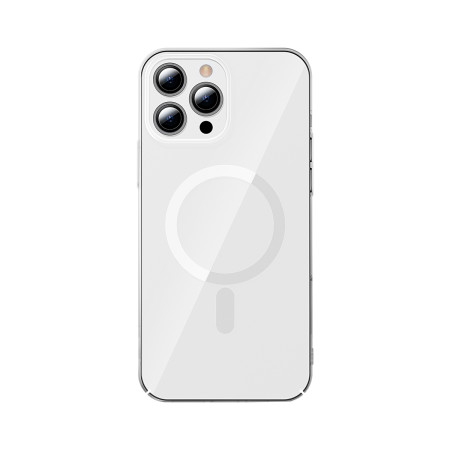 Чохол Baseus Crystal Magnetic Phone Case для iPhone 13 Pro 6.1" Прозорий