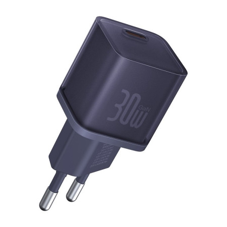 Сетевое зарядное устройство Baseus GaN5S Fast Charger 1C PD3.0 30W Type-C 3A Фиолетовый