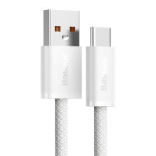 Кабель Baseus Dynamic Series Fast Charging Data Cable USB to Type-C 100W 20V 5A 1m Белый