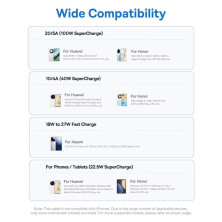 Кабель Baseus Display 2 Series Fast Charging Data Cable USB to Type-C 100W 20V 5A 1m Черный