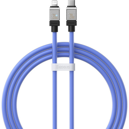 Кабель Baseus CoolPlay Series Fast Charging Data Cable Type-C to Lightning PD 20W 1m Синий