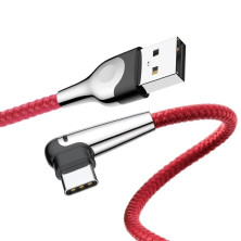 Кабель Baseus MVP Sharp-Bird Mobile Game Cable USB to Type-C QC3.0 3A 1m Красный