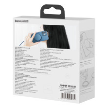 Беспроводное зарядное устройство Baseus Simple Mini Magnetic с функцией MagSafe и Qi 15W Синий