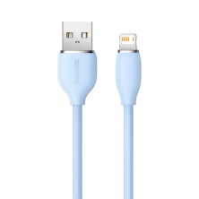 Кабель Baseus Jelly Liquid Silica Gel USB to Lightning 2.4A 2m Синий