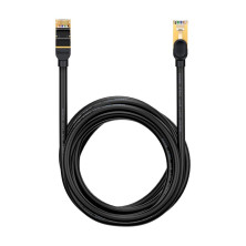 Кабель Baseus High Speed CAT7 Seven Types RJ45 10Gigabit Network Cable Ethernet Круглый 10m Черный