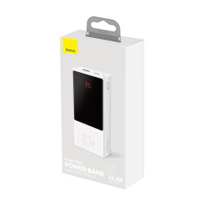 УМБ Baseus Super Mini 20000mAh 22.5W 5A с технологией QC3.0+PD3.0 + Кабель USB to Type-C Белый