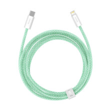 Кабель Baseus Dynamic Series Fast Charging Data Cable Type-C to Lightning PD 20W 2m Зелений