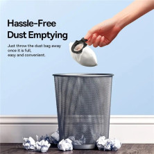Аккумуляторный пылесос Baseus AP01 Handy Vacuum Cleaner 85 Вт 5000 Па Черный