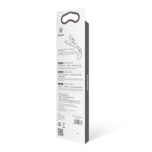 Кабель Baseus Nimble Portable Cable USB to Type-C 3A 0.23m Сріблястий