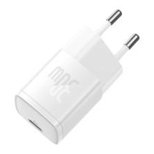 Мережевий зарядний пристрій Baseus Cube Pro GaN5 Fast Charger 1C PD3.0 30W Type-C 3A Білий