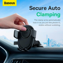 Автотримач для телефона Baseus UltraControl Lite Series Car Holder на торпедо Чорний