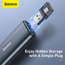 Презентер лазерная указка Baseus Orange Dot Wireless Presenter Red Laser Серый