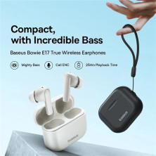 Бездротові Bluetooth навушники Baseus Bowie E17 True Wireless TWS Earphones Білий