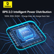 Автомобільний зарядний пристрій Baseus Multi-Port Fast Charge Car Charger 152.5W USB+2Type-C + Кабель Type-C to Type-C 100W 1м Чорний