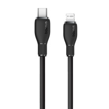 Кабель Baseus Pudding Series Fast Charging Data Cable Type-C to Lightning PD 20W 2m Черный