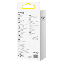 Кабель Baseus Jelly Liquid Silica Gel Fast Charging Data Cable Type-C to Lightning PD 20W 2m Голубой
