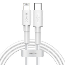 Кабель Baseus BMX Mini MFi certified Cable Type-C to Lightning PD 18W 2,4А 1,2m Белый