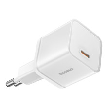 Сетевое зарядное устройство Baseus GaN5S Fast Charger 1C PD3.0 20W Type-C 3A Белый