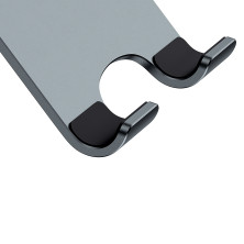 Підставка для планшета настільна Baseus Desktop Biaxial Foldable Metal Stand for Tablets Сірий
