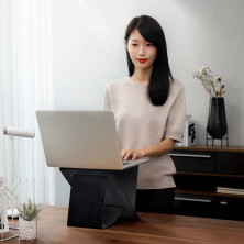Підставка для ноутбука Baseus Ultra High Folding Stand Сірий