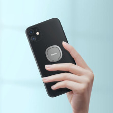 Держатель для телефона Baseus Invisible Phone Ring Holder Серебристый