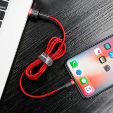 Кабель Baseus Cafule Cable USB to Lightning 1.5A 2m Красный