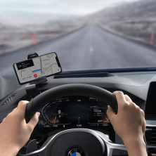 Автодержатель для телефона Baseus Big Mouth Pro Car на приборную панель Черный