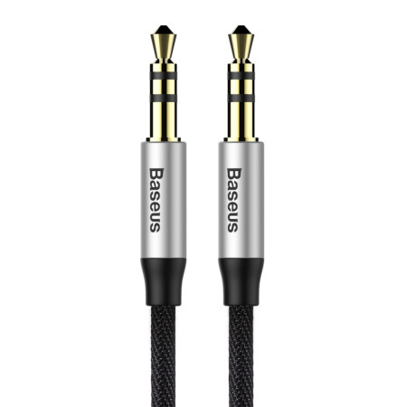 Аудіо-кабель Baseus Yiven AUX 3.5 to AUX 3.5 Audio Cable M30 1м Чорний