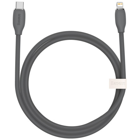 Кабель Baseus Jelly Liquid Silica Gel Fast Charging Data Cable Type-C to Lightning PD 20W 1.2m Черный
