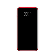 УМБ Baseus Full Screen 2in1 Bracket 8000mAh 2A с Беспроводной зарядкой Qi 5W Черно-Красный