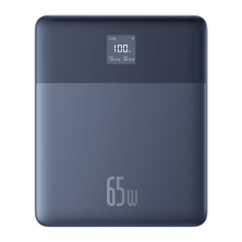 УМБ Baseus Blade Blade2 Fast-Charging Power Bank 12000mAh 65W 6A з технологією QC3.0+PD3.0 + кабель Type-C to Type-C 100W 20V/5A 1м Синий