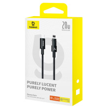 Кабель Baseus Gem Series Fast Charging Data Cable Type-C to Lightning PD 20W 2m Черный