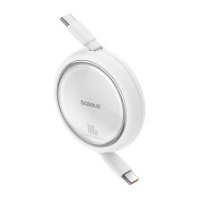 Кабель Baseus Free2Draw Mini Retractable Charging Data Cable Type-C to Type-C 100W 20V 5A 1m Белый