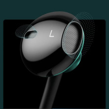 Наушники Baseus Encok H06 lateral in-ear Wire Earphone Зеленый