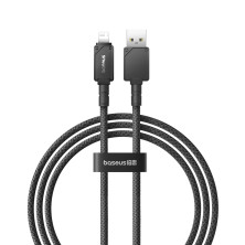 Кабель Baseus Unbreakable Series Fast Charging Data Cable USB to Lightning 2.4A 1m Черный