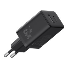Сетевое зарядное устройство Baseus Cube Fast Charger QC3.0+PD3.0 20W USB+Type-C 3A Черный