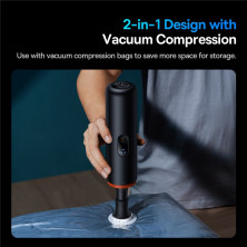 Акумуляторний пилосос Baseus A5 Car Vacuum Cleaner 130 Вт 16000 Па Чорний