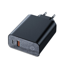 Сетевое зарядное устройство Baseus Speed PPS Intelligent Power-off QC4.0+PD3.0 45W USB+Type-C 6A Черный