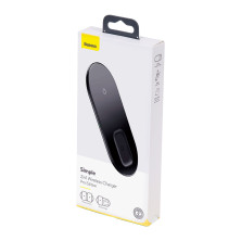 Беспроводное зарядное устройство Baseus Simple 2in1 For Phone+Pods Pro с технологией Qi 15W 2A Черный